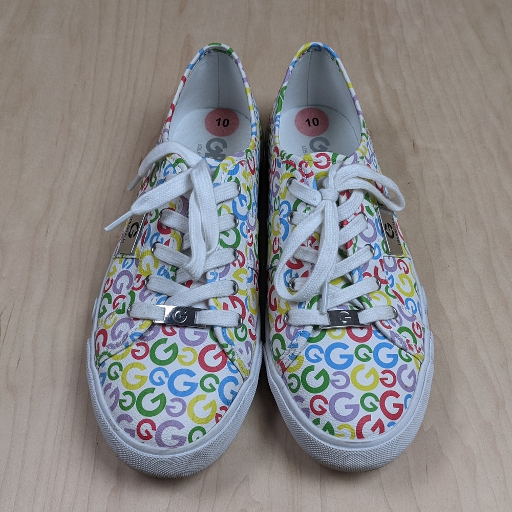G by Guess, Los Angeles, Signature G Logo Sneakers (10)
